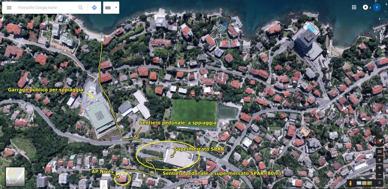Apartment Nives Опатия Экстерьер фото